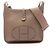 Hermès Bolsa de Ombro Hermes Evelyne 3 Trois PM Marrom Taupe