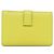 Hermès Portafoglio Hermes Bearn Mini in Lime D'oro - vista 2