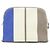 Hermès Bolso pouch Hermes Bolide Rayures Rocabar MINI Azul Gris pardo - vista 2