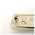 Chanel AB7677 Brosche Schwarz Rosa Gold Kristall Pink Golden - Ansicht 3