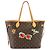 Bolso Tote Louis Vuitton Neverfull MM Monogram Multicolor Monograma - vista 2
