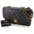 Chanel Matelasse 25 Chain Shoulder Handbag Black - view 2