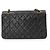 Chanel Matelasse 25 Chain Shoulder Handbag Black - view 3