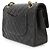 Chanel Matelasse 25 Chain Shoulder Handbag Black - view 4