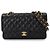 Sac à main épaule à chaîne Chanel Matelasse 25 Noir