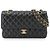 Borsa a spalla con catena Chanel Matelasse 25 Nero