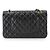 Borsa a spalla con catena Chanel Matelasse 25 Nero - vista 2