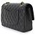 Borsa a spalla con catena Chanel Matelasse 25 Nero - vista 3