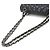 Borsa a tracolla Chanel Matelasse 23 Chain Nero - vista 6