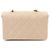 Chanel Diana Matelasse 22 Schultertasche mit Kette Beige - Ansicht 3