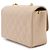 Chanel Diana Matelasse 22 Schultertasche mit Kette Beige - Ansicht 4