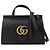 Bolso de mano/hombro Gucci GG Marmont Negro