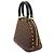 Borsa Louis Vuitton Alma BB Monogram Marrone - vista 4
