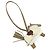 Hermès Hermes Rodeo Robeo Pluch PM Handbag Charm Beige Verde Crudo - vista 3