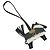 Hermès Hermes Rodeo Robeo Pluch PM Accessory Bag Charm Noir Beige Vert clair - vue 3