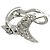 Pendientes Chanel Comet de diamantes en oro blanco 18K - vista 3