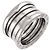 Bulgari Bague Bvlgari B-ZERO1 à 4 bandes en or blanc 18K - vue 5