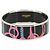 Hermès Bracciale Hermes Email GM Nero Argento Multicolore