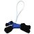 Hermès Hermes Buddy Accessory Bag Charm Schwarz Blau