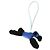 Hermès Hermes Buddy Accessory Bag Charm Schwarz Blau - Ansicht 2
