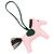 Hermès Hermes Rodeo MM Accessory Bag Charm Pink Grün Schokolade - Ansicht 3