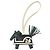 Hermès Hermes Rodeo Robeo 24 PM Handbag Charm Schwarz Roh Hellgrün