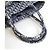 Borsa Christian Dior Oblique Catherine Tote M1279ZRIW Blu - vista 6
