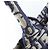 Borsa Christian Dior Oblique Catherine Tote M1279ZRIW Blu - vista 7