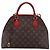 Louis Vuitton Alma BNB Monogram Canvas with Leather Marrom