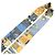 Hermès Twilly Animapolis Ribbon Scarf Multicolor Verde Amarillo - vista 3