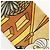 Hermès Twilly Animapolis Ribbon Scarf Multicolor Verde Amarillo - vista 6