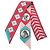 Hermès Foulard di seta Hermes Twilly Colliers de Chiens Rosa Verde