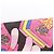 Hermès Hermes Twilly LA SOURCE DE PEGASE Ribbon Scarf Rosa Multicolore - vista 7