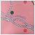 Hermès Twilly Les Cles a Pois Ribbon Scarf Rosa - vista 4