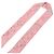Hermès Twilly Les Cles a Pois Ribbon Scarf Rosa - vista 2