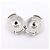 Hermès Pendientes de botón Hermes Farandole Plata - vista 4