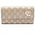 Portafoglio lungo bi-fold Gucci Lovely Guccissima D'oro