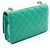 Borsa a tracolla Chanel Trendy CC Matelassé Verde - vista 2