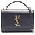 Borsa a tracolla in pelle nera Yves Saint Laurent Nero