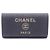 Chanel Deauville Long Flap Wallet Marineblau