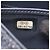 Chanel Deauville Long Flap Wallet Marineblau - Ansicht 5