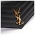 Bolsa Envelope Monogram Yves Saint Laurent Preto - vista 9