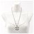Collar Chanel C22C Coco Mark Plata - vista 4