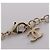 Collar Chanel C25B Coco Mark Negro Blanco Dorado - vista 3