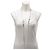 Collar Chanel C25B Coco Mark Negro Blanco Dorado - vista 5