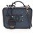 Chanel CC Figley Vanity Bag Schwarz Blau