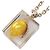 Collier Chanel D26C Coco Mark Lemon
 Doré Jaune - vue 2