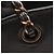 Sac à main Chanel Coco Mark Antique Gold Hardware Noir - vue 9