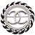 Broche Chanel Coco Mark Circle Negro