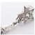 Timeless Chanel Coco Mark Star Swing B20P Clip Earrings Silvery White - view 6
